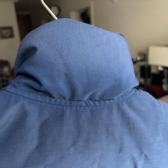 RARE Vintage Kluane Mountaineering Blue Down Puffer Vest/ Gilet L- XL - Picture 12 of 13